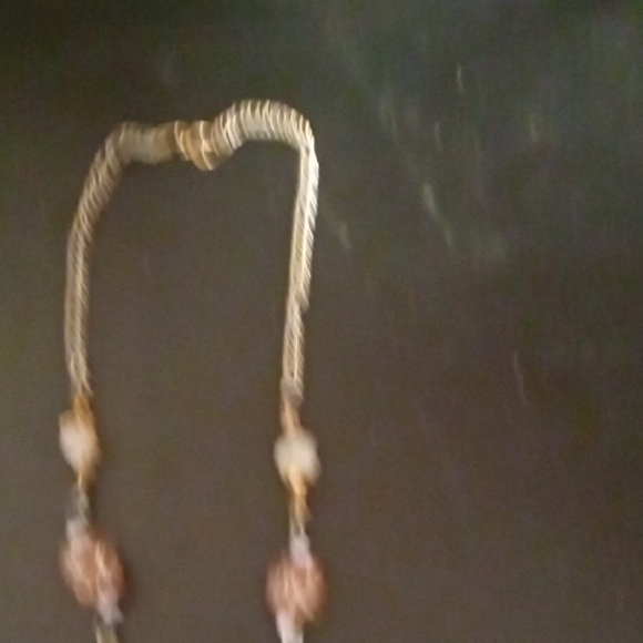 Elegant Beaded Necklace with Love Pendant - Picture 7 of 11